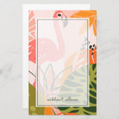 UA Oerwoud Flamingo II Briefpapier (Voorkant / Achterkant)