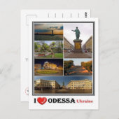 UA Ukraine - Odessa - Briefkaart (Voorkant / Achterkant)