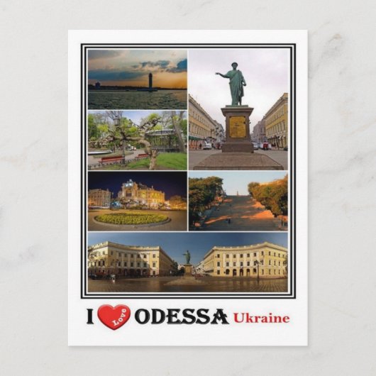 UA Ukraine - Odessa - Briefkaart (Voorkant)