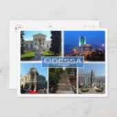 UA Ukraine - Odessa - Briefkaart (Voorkant / Achterkant)