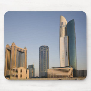 UAE, Dubai. Park Place Tower en andere Muismat