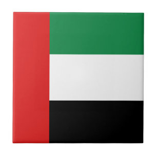 UAE Vlag Keramische Tegels Tegeltje