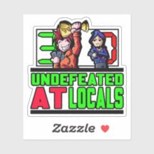 UaL op maat gesneden sticker