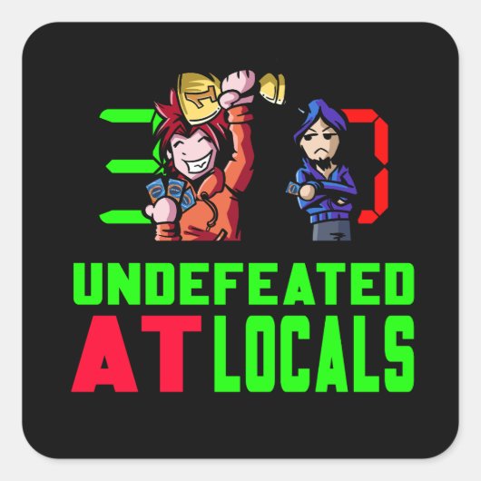 UaL Team Logo Square Stickers (Devant)