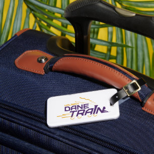UAlbany Dane Train Logo Bagagelabel