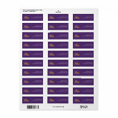 UAlbany Dane Train Logo Etiket (Full Sheet)