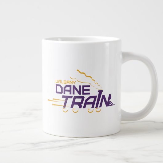 UAlbany Dane Train Logo Extra Grote Beker (Rechts)