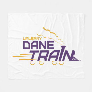 UAlbany Dane Train Logo Fleece Deken