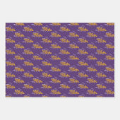 UAlbany Dane Train Logo Inpakpapier Vel (Voorkant)