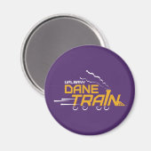 UAlbany Dane Train Logo Magneet (Voorkant / Achterkant)