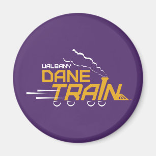 UAlbany Dane Train Logo Magneet