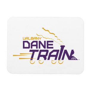 UAlbany Dane Train Logo Magneet