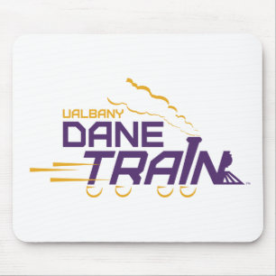 UAlbany Dane Train Logo Muismat
