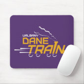 UAlbany Dane Train Logo Muismat (Met muis)