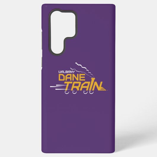 UAlbany Dane Train Logo Samsung Galaxy Hoesje (Achterkant)