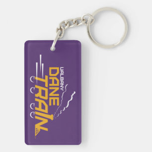 UAlbany Dane Train Logo Sleutelhanger