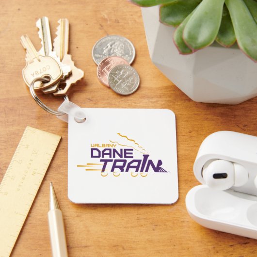 UAlbany Dane Train Logo Sleutelhanger (Bureau)