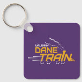 UAlbany Dane Train Logo Sleutelhanger (Voorkant)