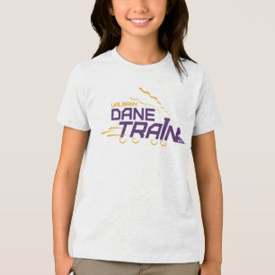UAlbany Dane Train Logo Tri-Blend Shirt
