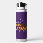 UAlbany Dane Train Logo Waterfles (Achterkant)