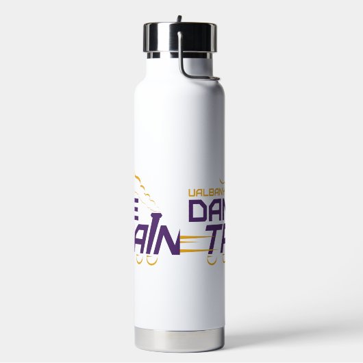 UAlbany Dane Train Logo Waterfles (Links)