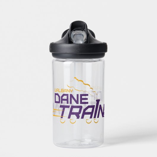 UAlbany Dane Train Logo Waterfles (Voorkant)