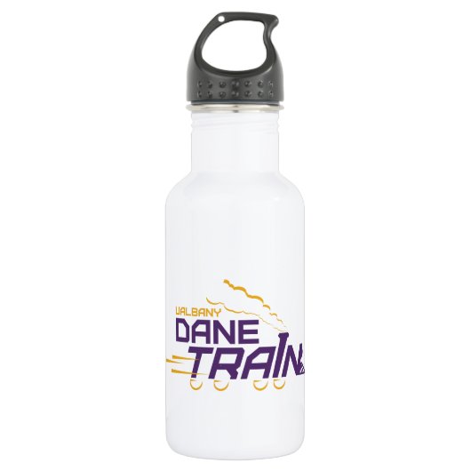 UAlbany Dane Train Logo Waterfles (Voorkant)