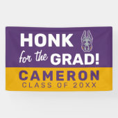 UAlbany Great Danes | Honk voor de Afstudeerder Ba Spandoek (Horizontaal)
