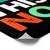 U'all Slayed This Year Geen Pet Grappig Poster (Hoek)