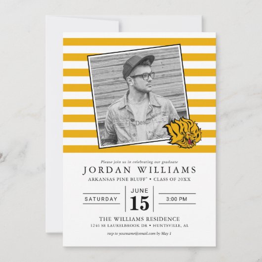 UAPB Golden Lions Afstuderen Aankondiging (Voorkant)