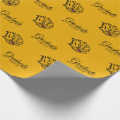 UAPB Golden Lions Afstuderen Cadeaupapier (Hoek)