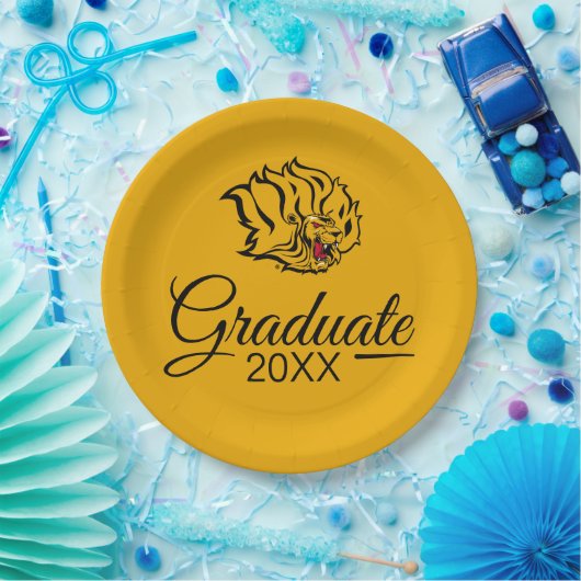 UAPB Golden Lions Afstuderen Papieren Bordje (Feest)