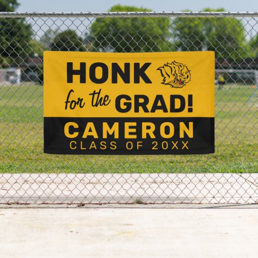 UAPB Golden Lions Afstuderen Spandoek (Insitu)
