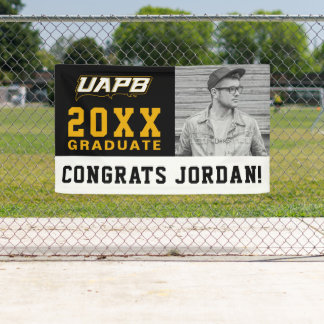 UAPB Golden Lions Afstuderen Spandoek