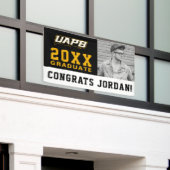 UAPB Golden Lions Afstuderen Spandoek (Buitenkant Gebouw)