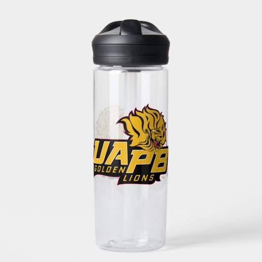 UAPB Golden Lions Logo Waterfles (Voorkant)