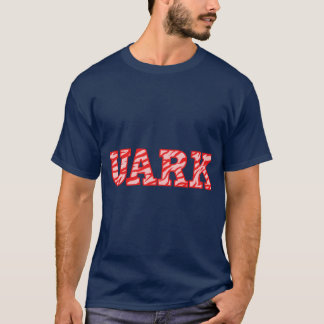 UARK Vet Rode Zebra Tekst Oversized T-shirt