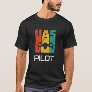 UAS-drone-pilot FPV UAV VR quadrocopter T-shirt