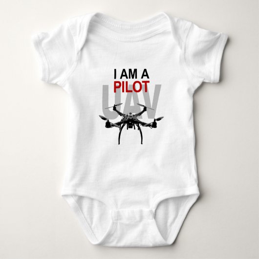 UAV Quadpilot Quadcopter Pilot Romper (Voorkant)