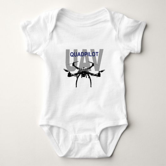 UAV Quadpilot Quadcopter Pilot Romper (Voorkant)