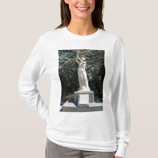 UBC_Goddess_of_Democracy_statue_2009 T-shirt (Voorkant)