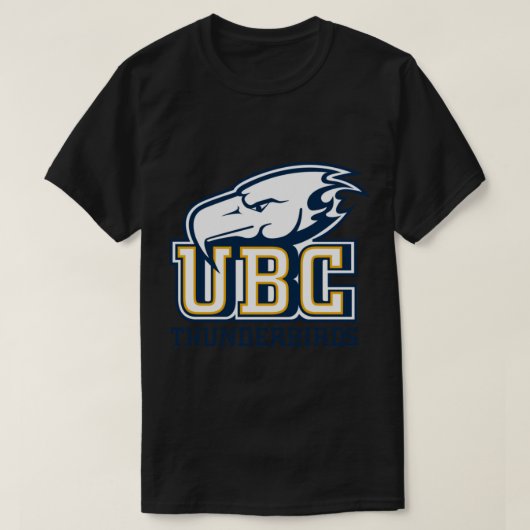 UBC (Thunderbirds) Logo3 Classic T-Shirt (Design devant)