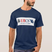 UBCS - Te groot om te zinken T-shirt (Voorkant)