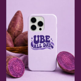 Ube All Day iPhone 15 hoesje iPhone 15 Pro Hoesje
