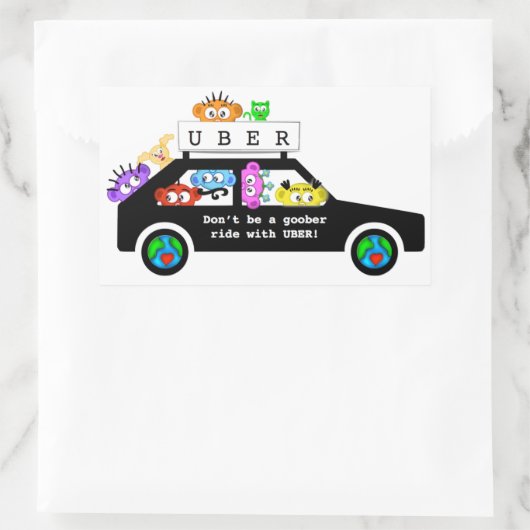 UBER - Autocollant Goober (Sac)