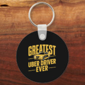 Uber Driver Ever Uber Driver Grappig 1 Sleutelhanger (Voorkant)