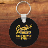 Uber Driver Ever Uber Driver Grappig Sleutelhanger (Voorkant)