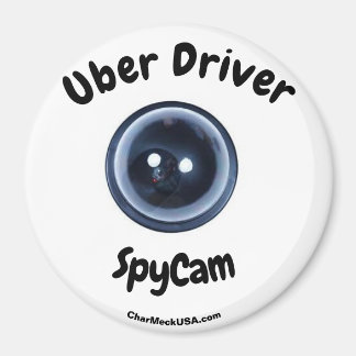 Uber Driver SpyCam grote magneet