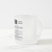 Uber Flash Direct Diretrizes Matglas Koffiemok (Voorkant rechts)