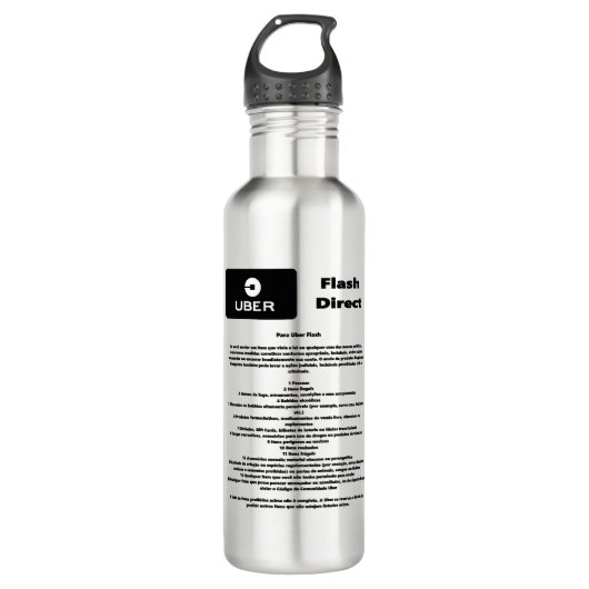 Uber Flash Direct Diretrizes Waterfles (Voorkant)